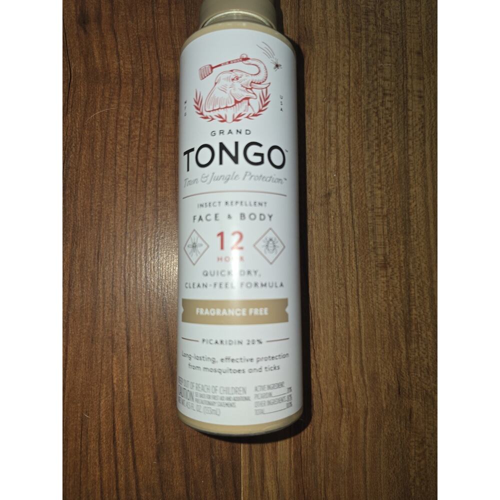 Grand Tongo Fragrance Free Insect Mosquito Repellent Bug Spray *DEET Free 12hr - Picture 2 of 3